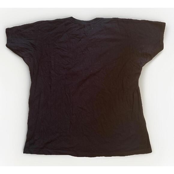 Black Sabbath Wicked World Skull Gas Mask T-Shirt L Rock Band Tee Black Cotton - Picture 5 of 5